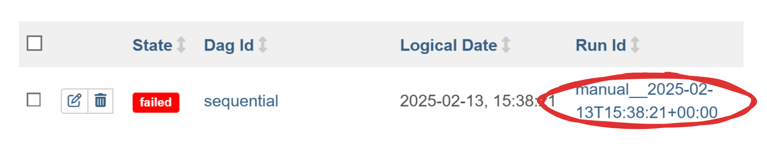 DAG Run ID link in Airflow UI