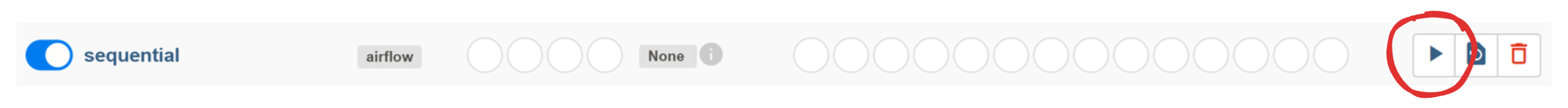 Triggering a DAG